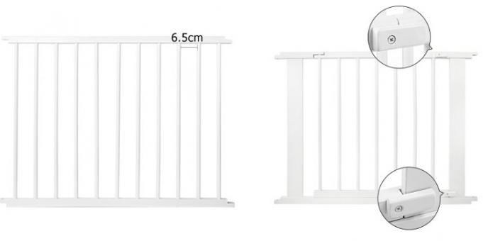 Baby Natural White Wooden Playpen
