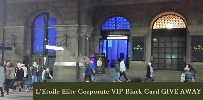 L'Etoile Elite Corporate VIP Black Card GIVE AWAY