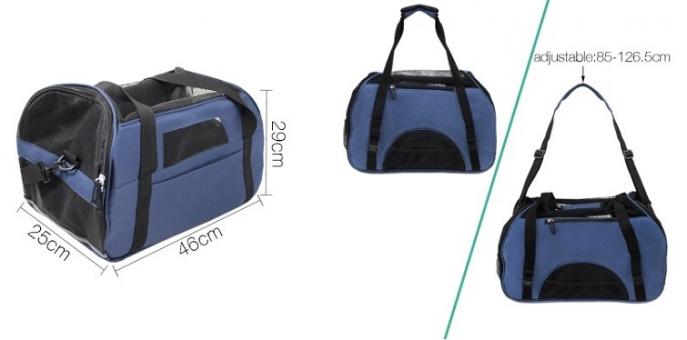 Portable Pet Carrier with Safety Leash