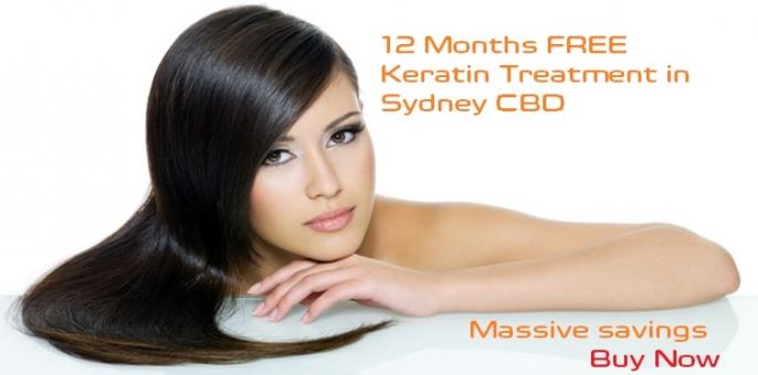 Free 12 months of UNLIMITED Keratin treatments in the CBD- Save a massive  91% - Normally